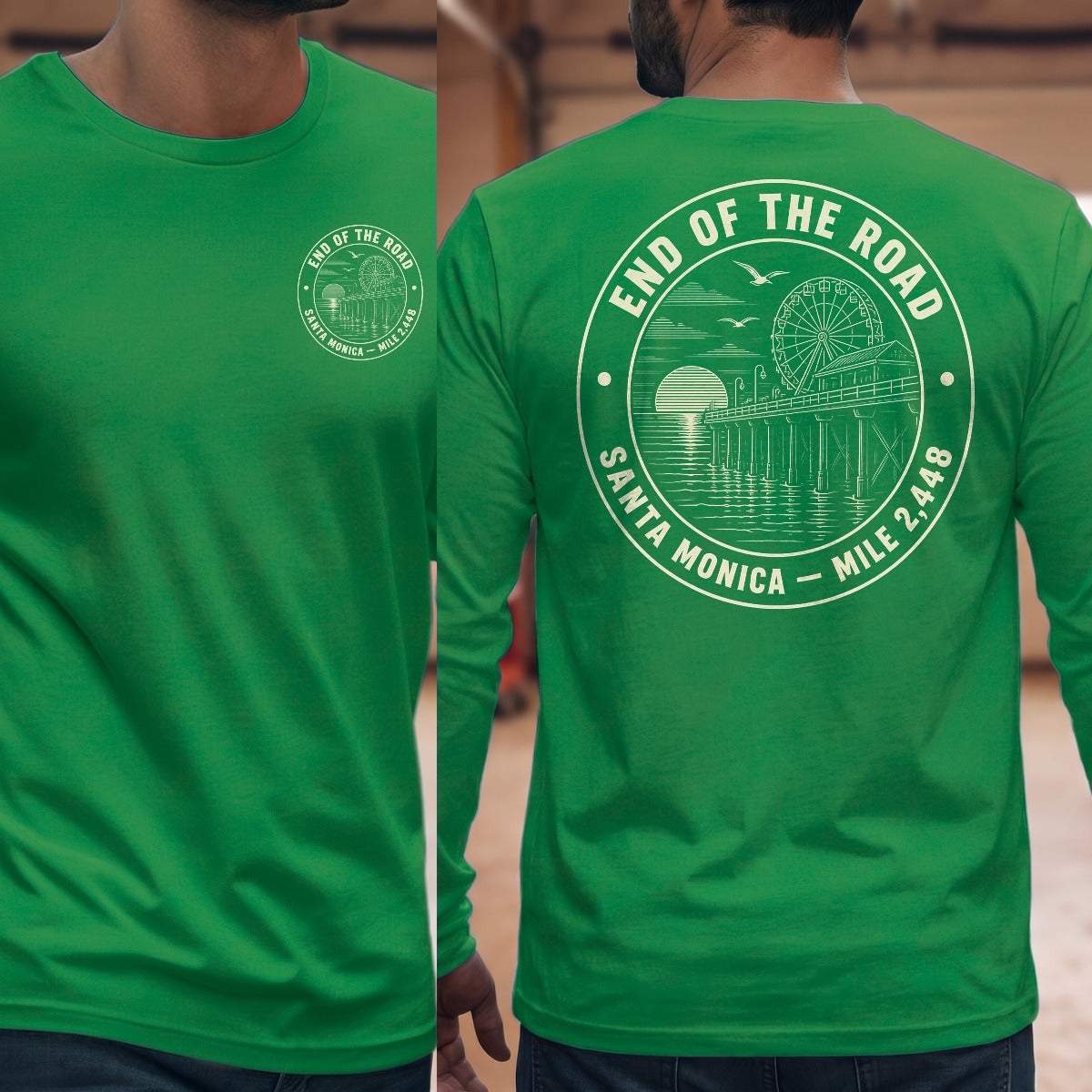 Irish Green | Front & Back
