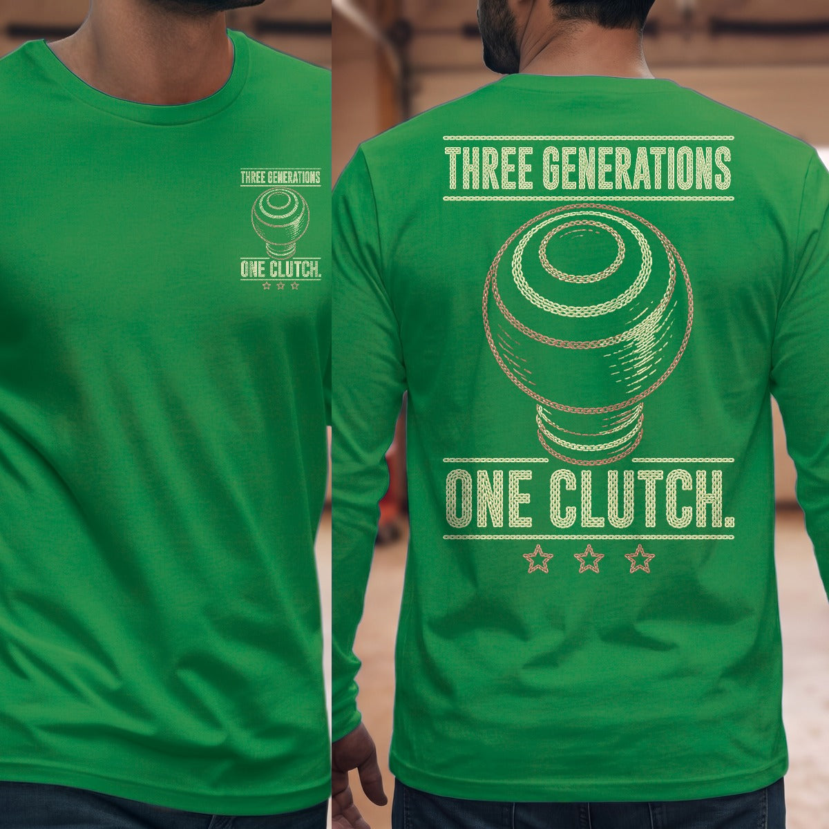 Irish Green | Front & Back
