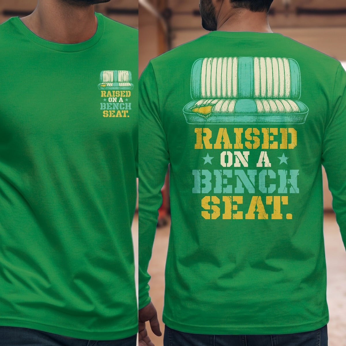 Irish Green | Front & Back