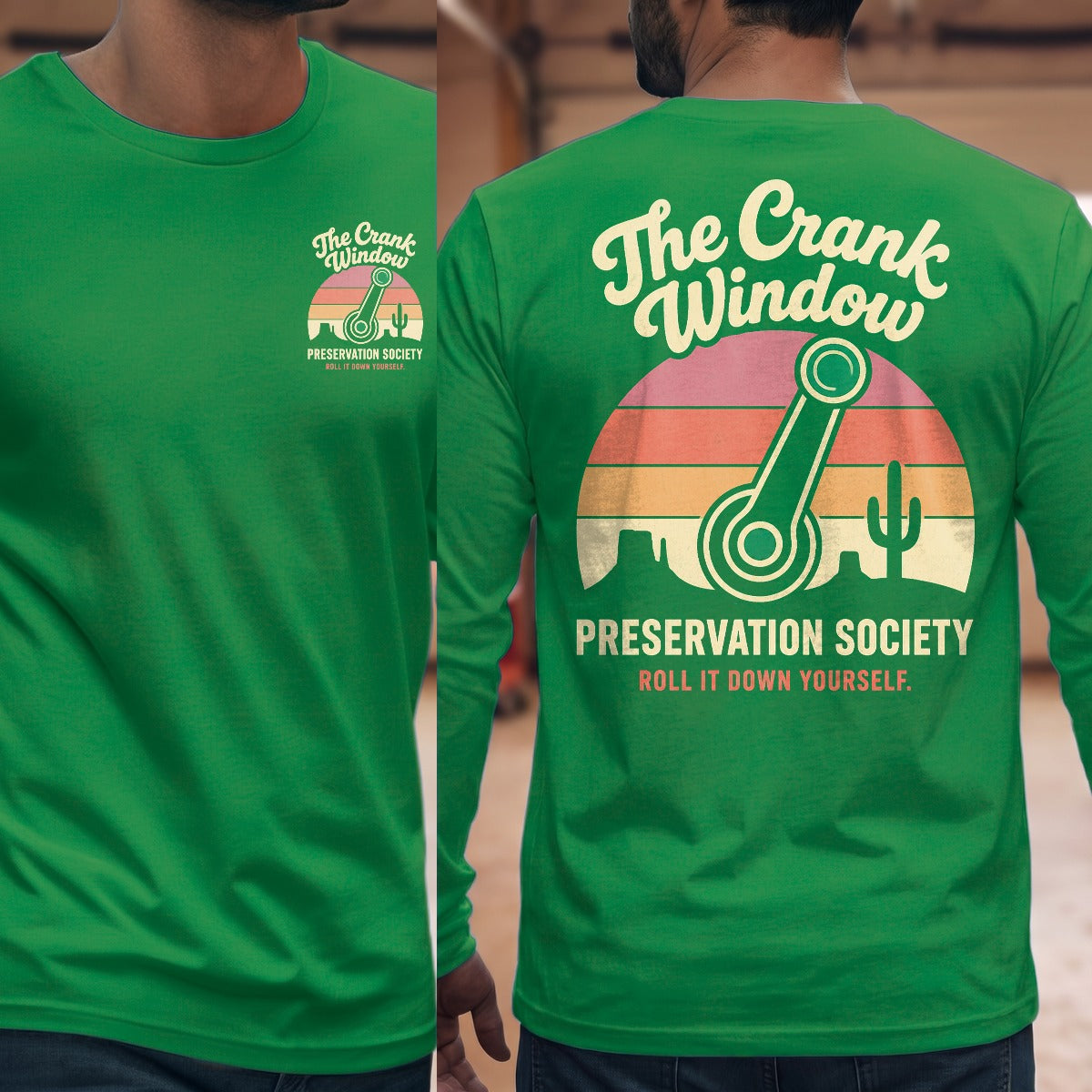Irish Green | Front & Back