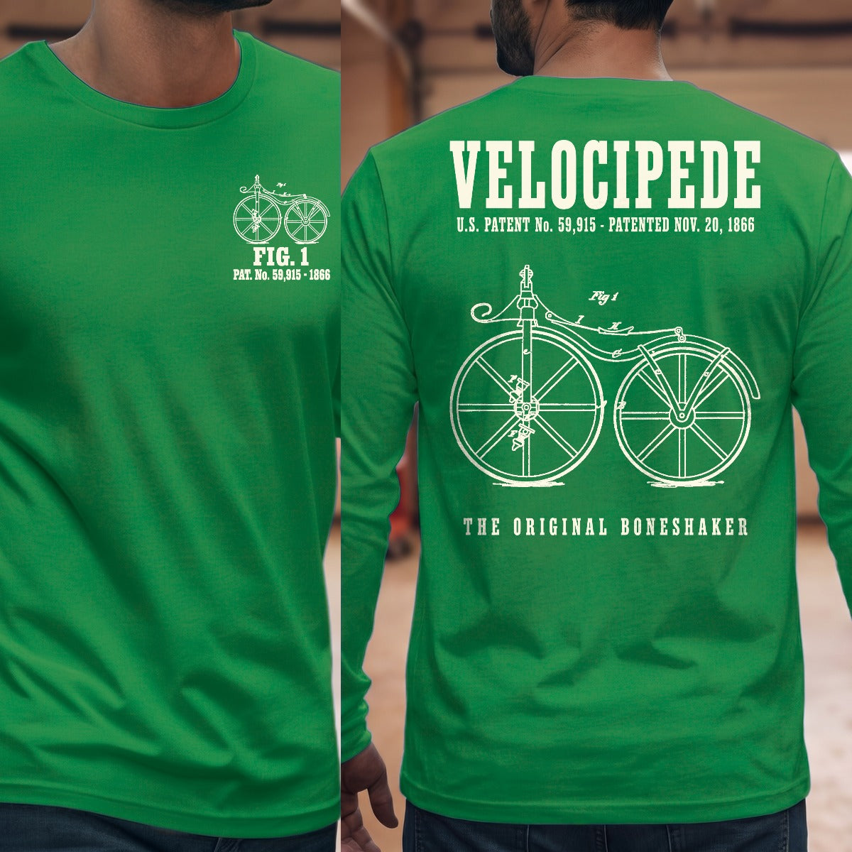 Irish Green | Front & Back