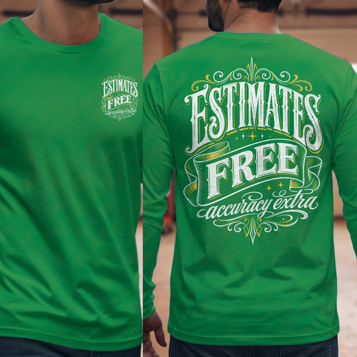 Irish Green | Front & Back