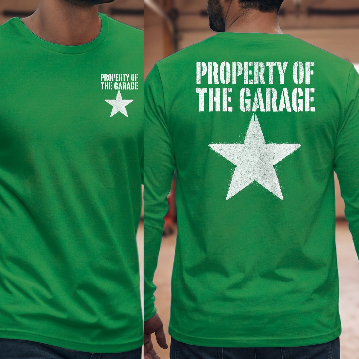 Irish Green | Front & Back