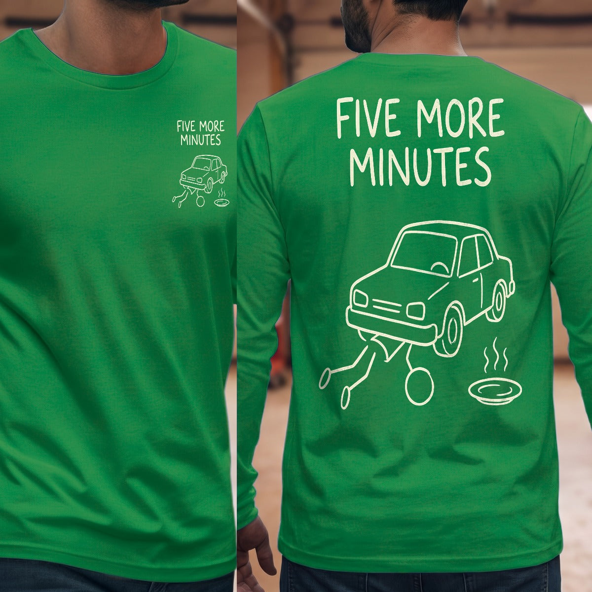 Irish Green | Front & Back