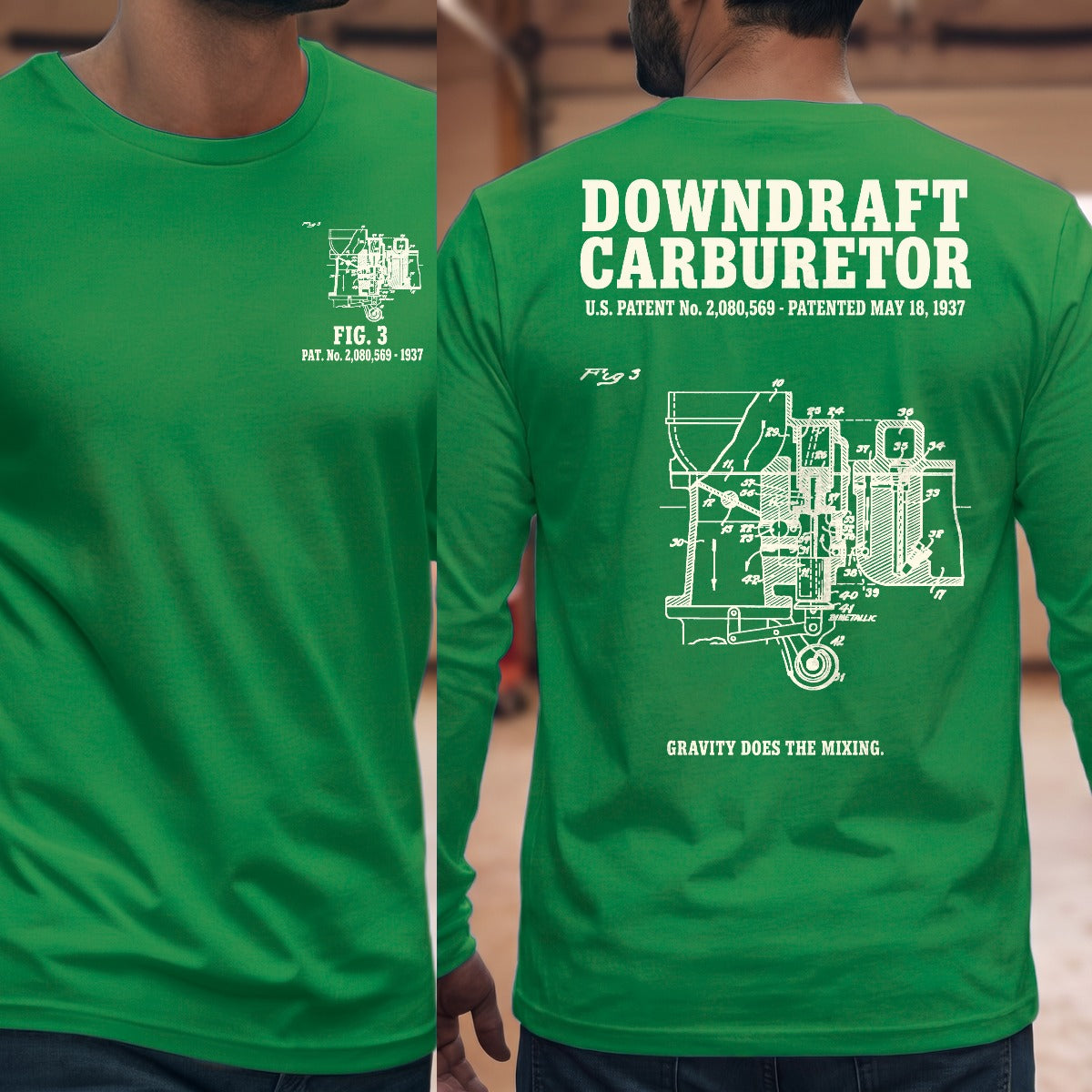 Irish Green | Front & Back