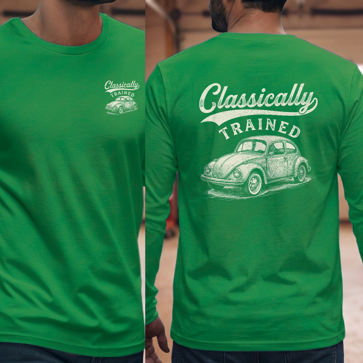 Irish Green | Front & Back