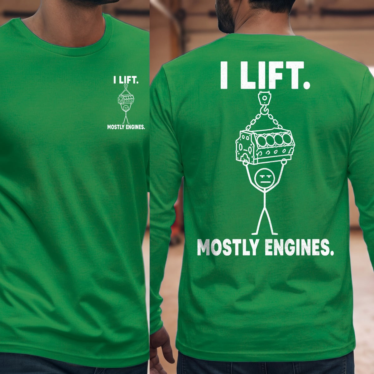 Irish Green | Front & Back