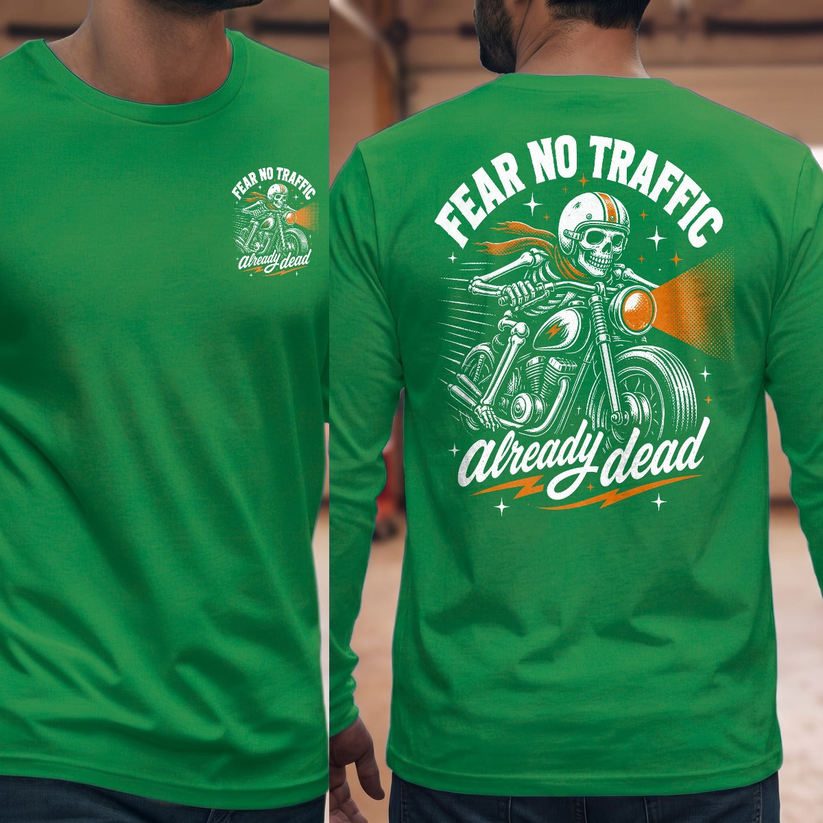 Irish Green | Front & Back