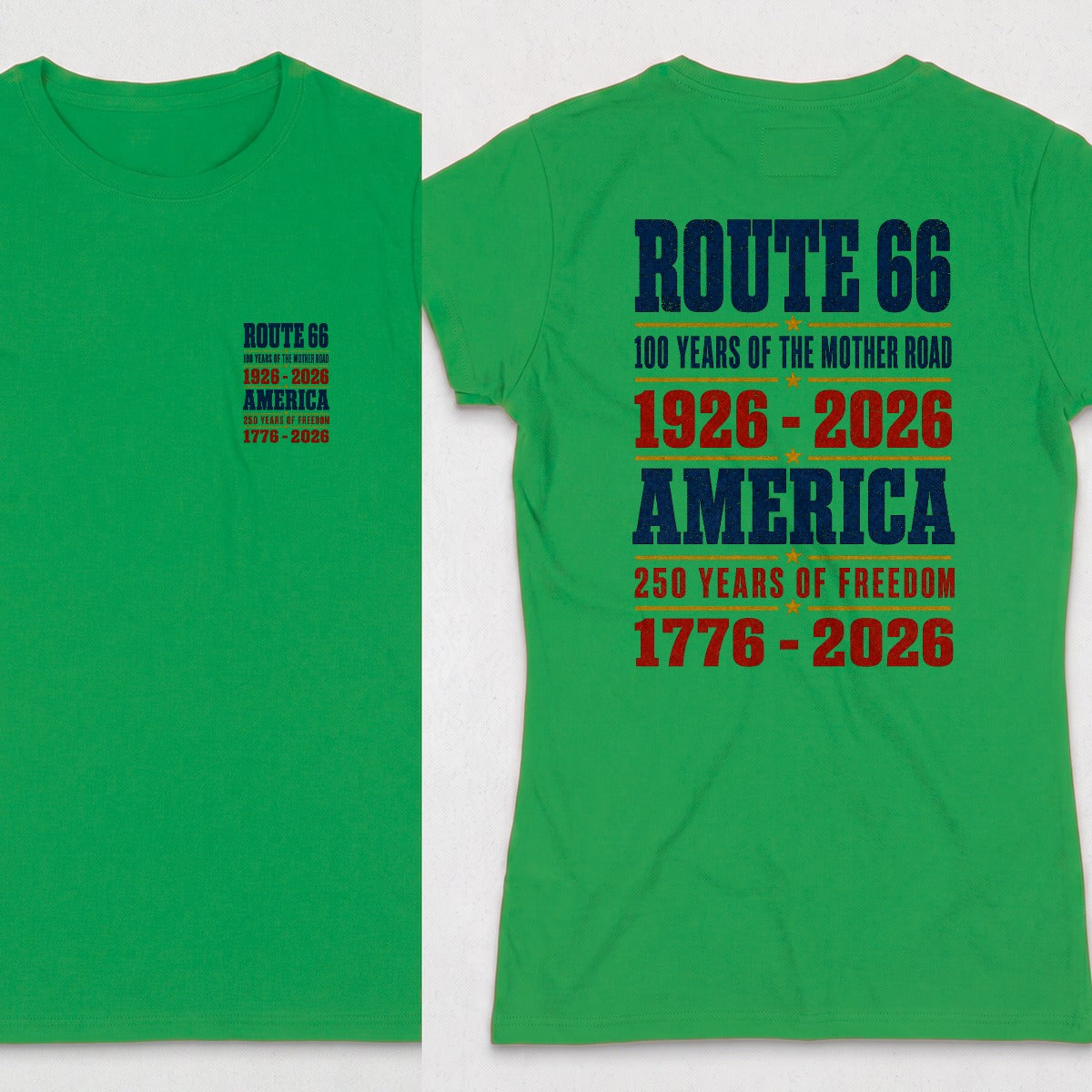 Irish Green | Front & Back
