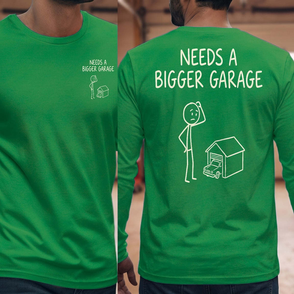 Irish Green | Front & Back