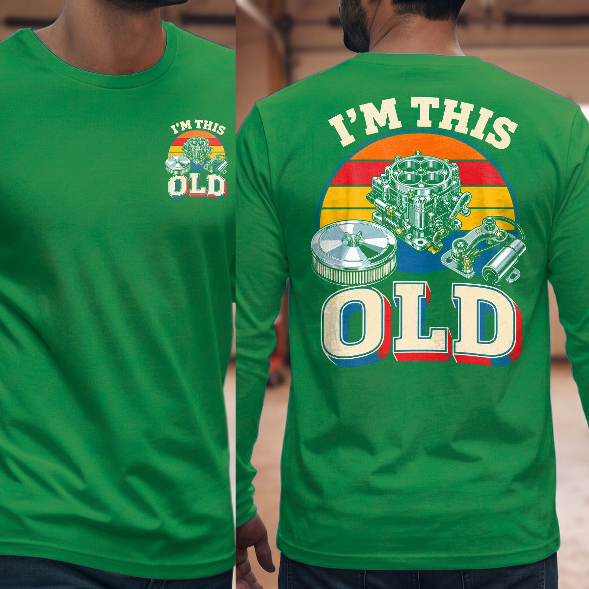 Irish Green | Front & Back