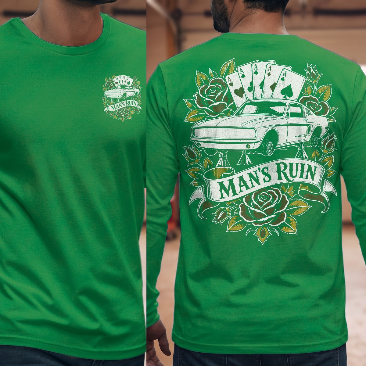 Irish Green | Front & Back
