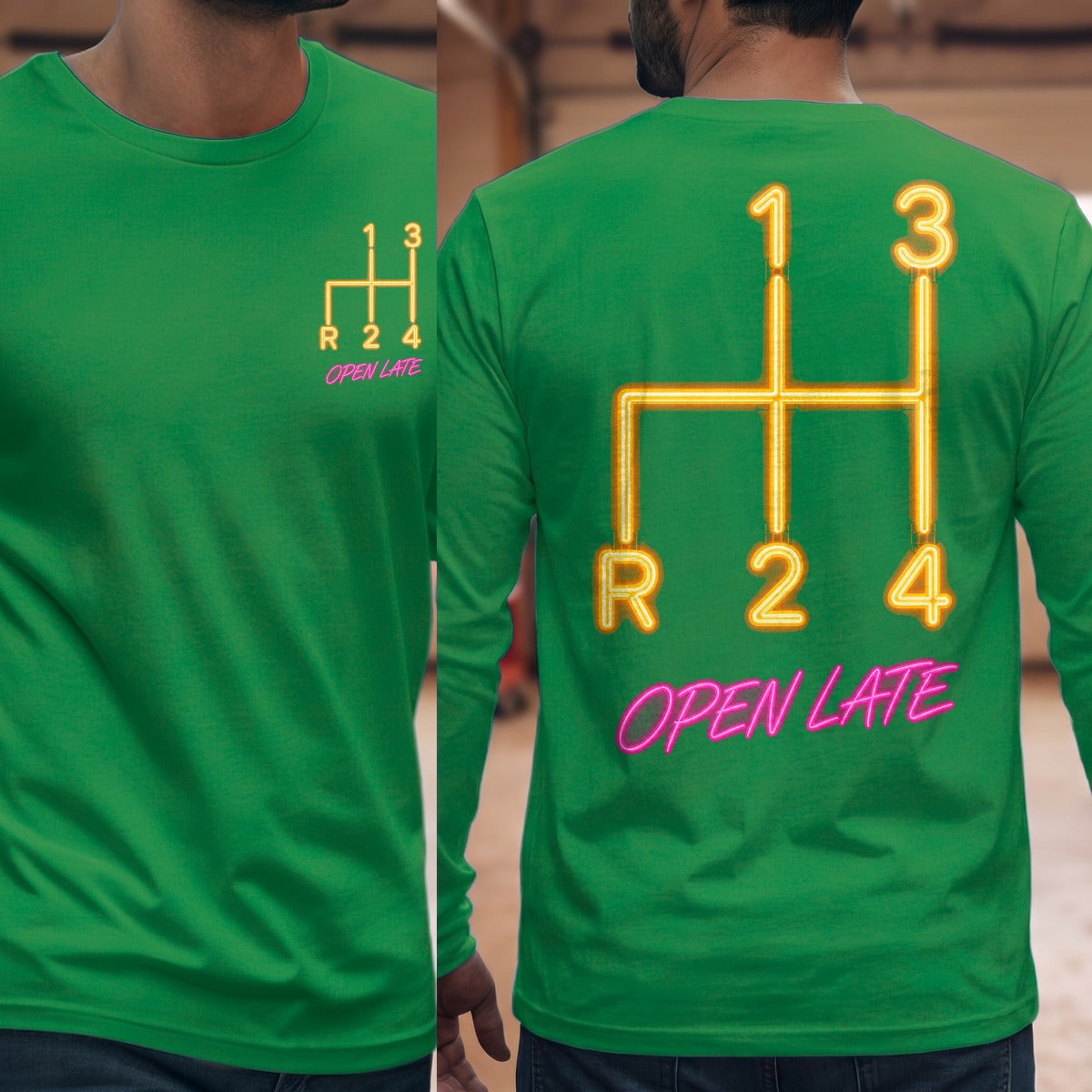 Irish Green | Front & Back
