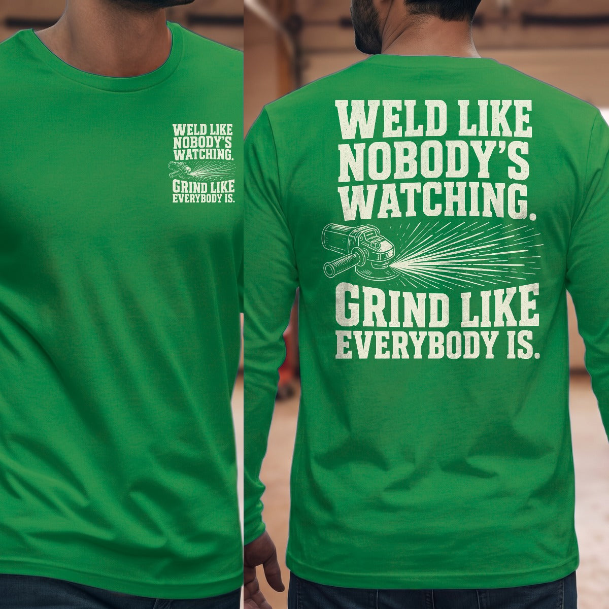Irish Green | Front & Back