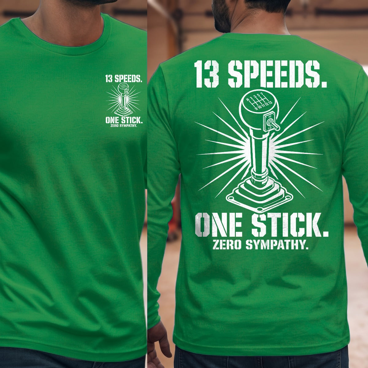 Irish Green | Front & Back