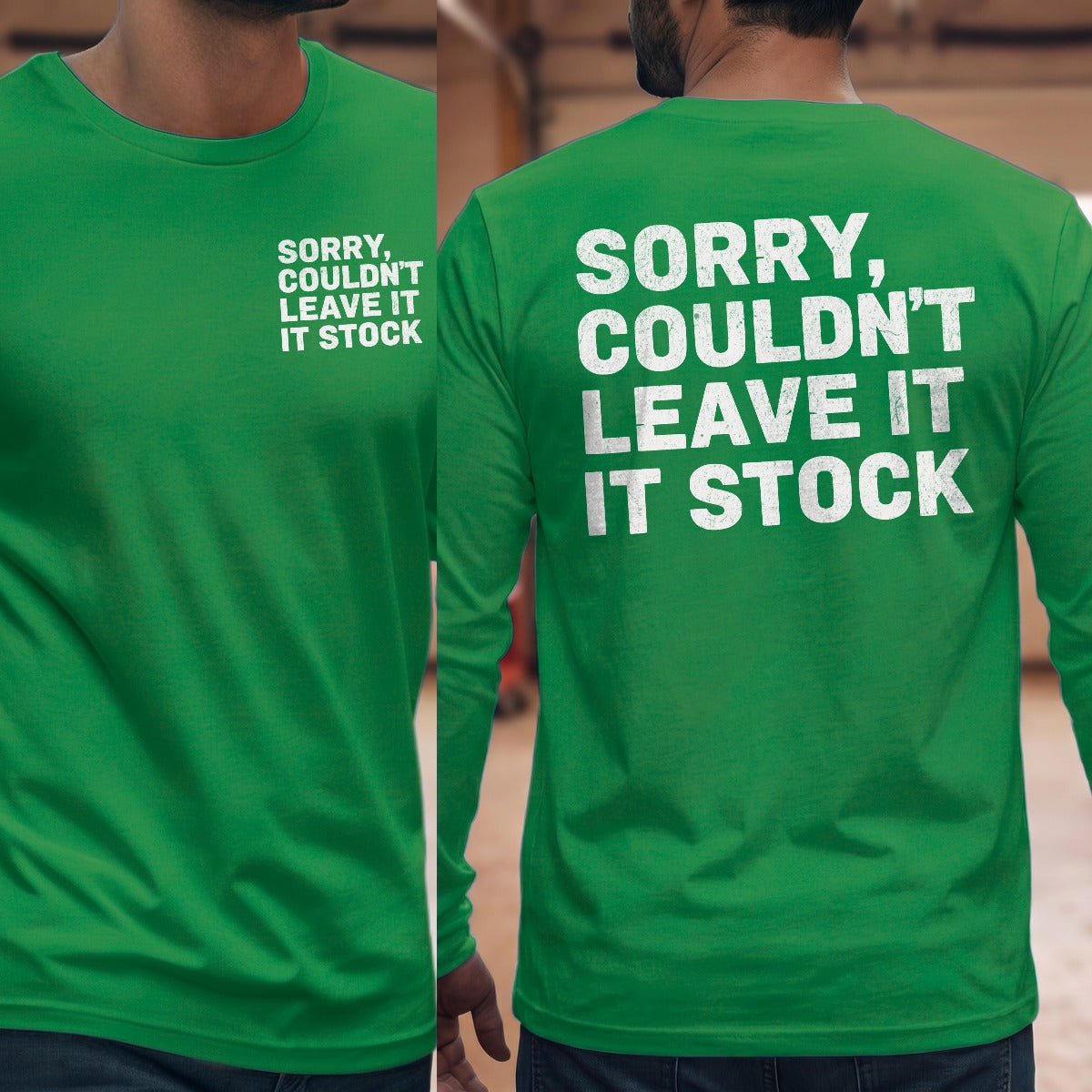 Irish Green | Front & Back