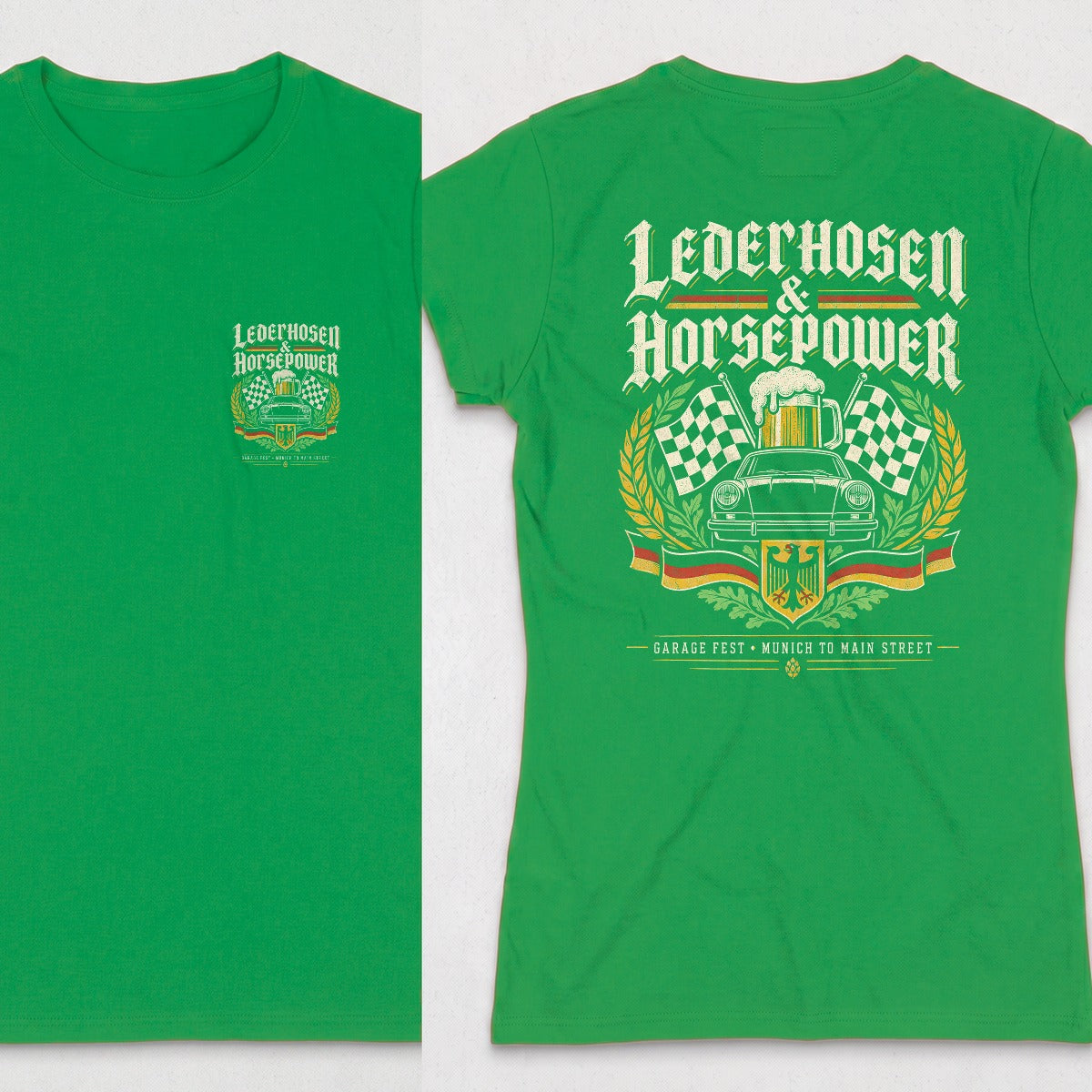 Irish Green | Front & Back