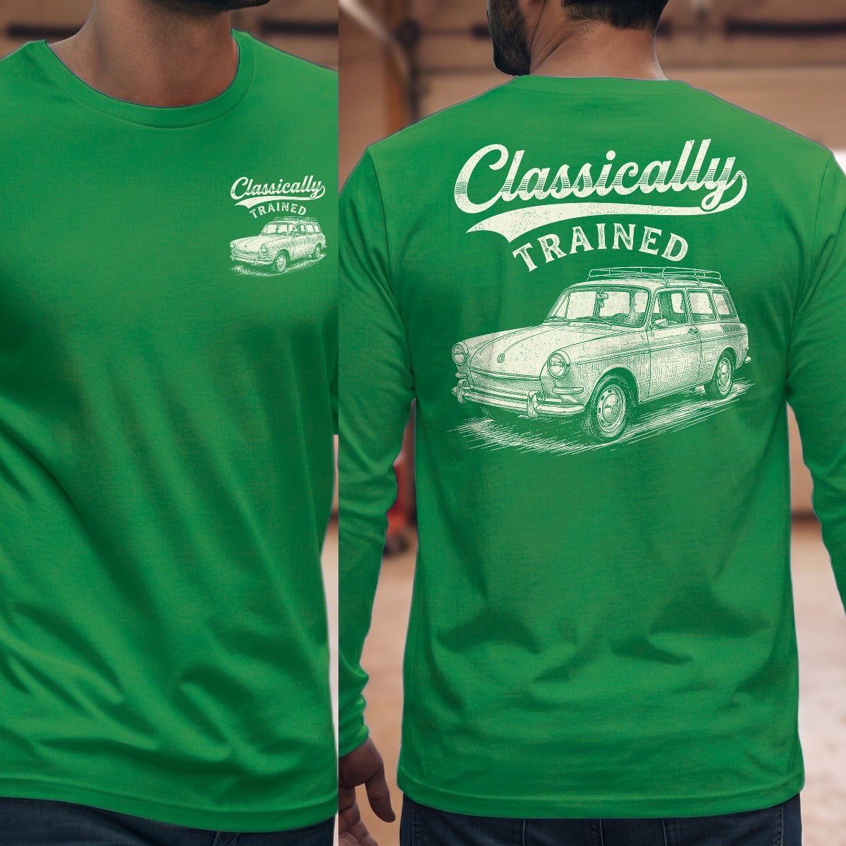 Irish Green | Front & Back