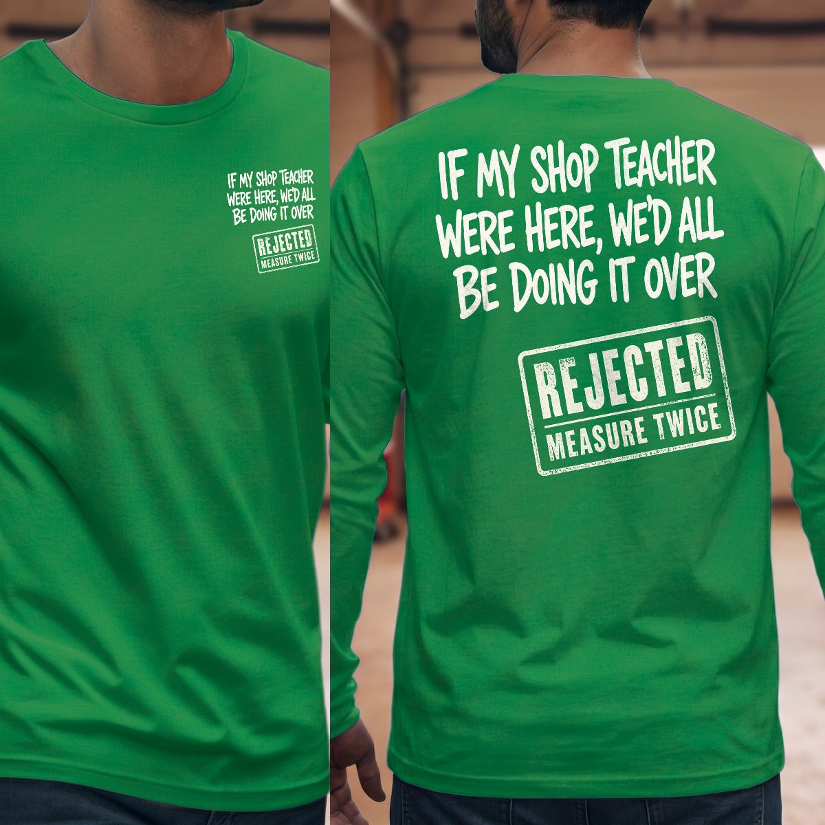 Irish Green | Front & Back
