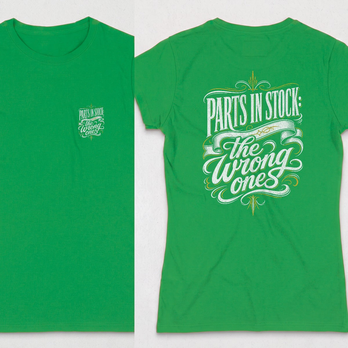 Irish Green | Front & Back