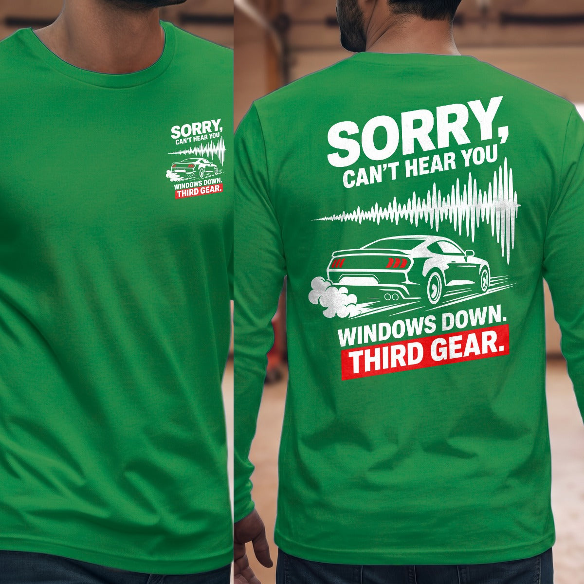 Irish Green | Front & Back