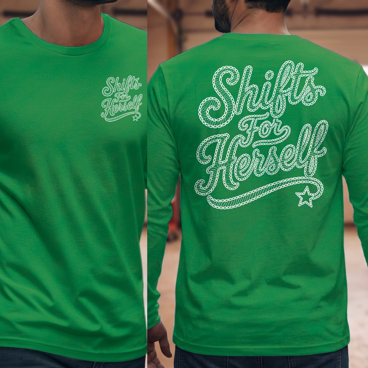 Irish Green | Front & Back
