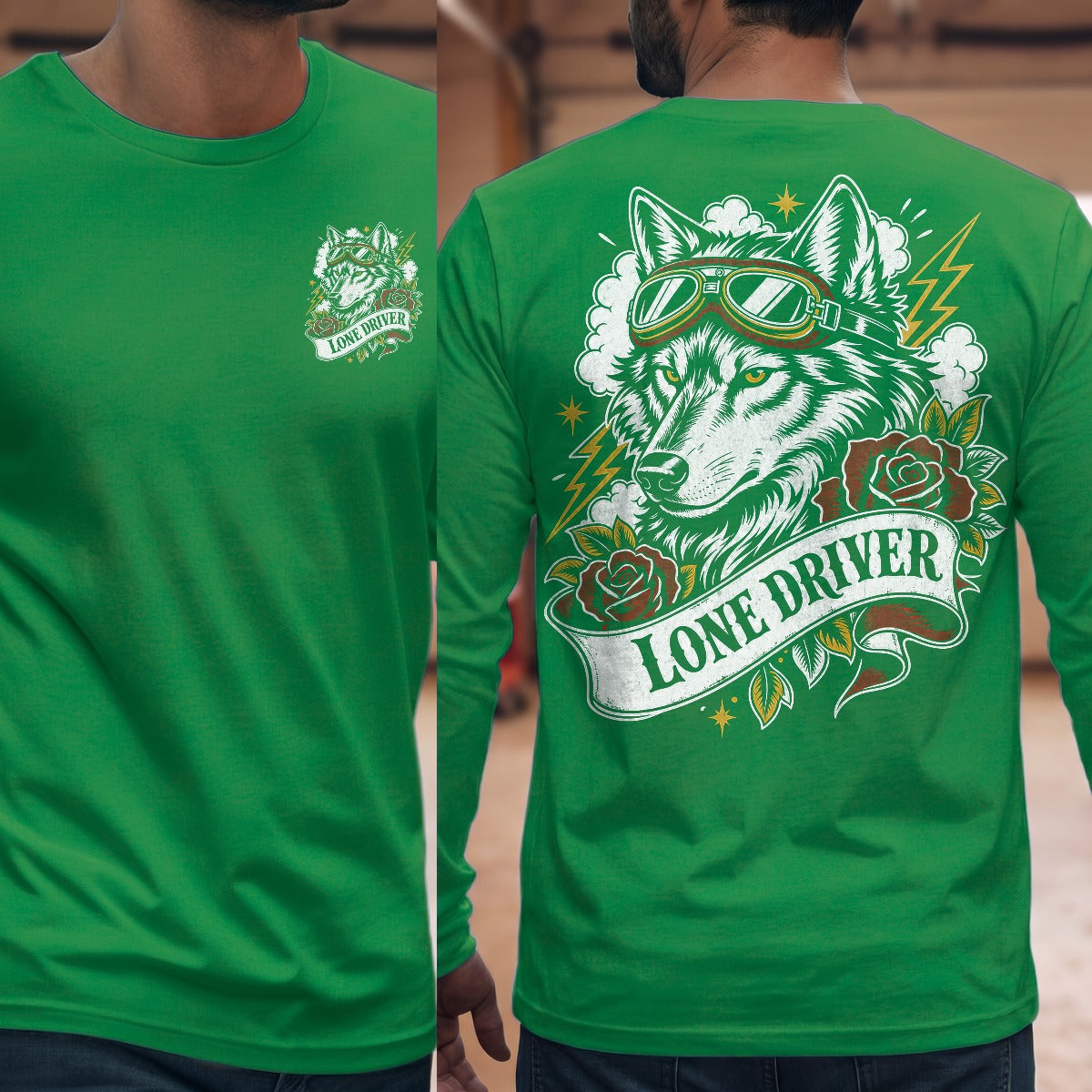 Irish Green | Front & Back