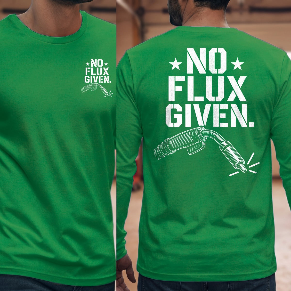 Irish Green | Front & Back