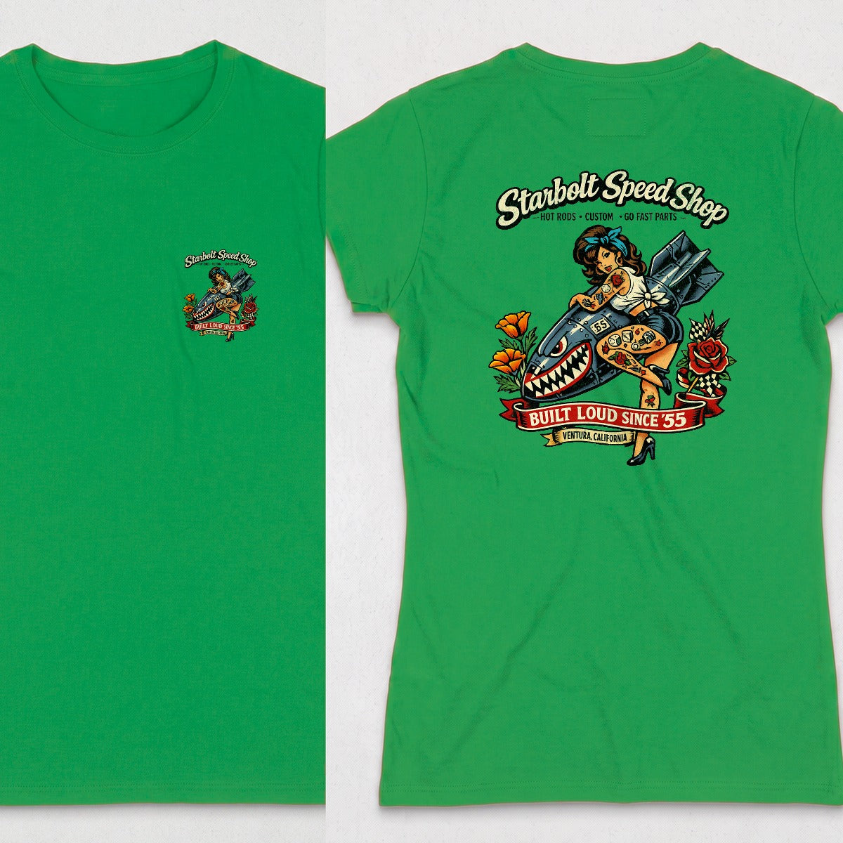 Irish Green | Front & Back