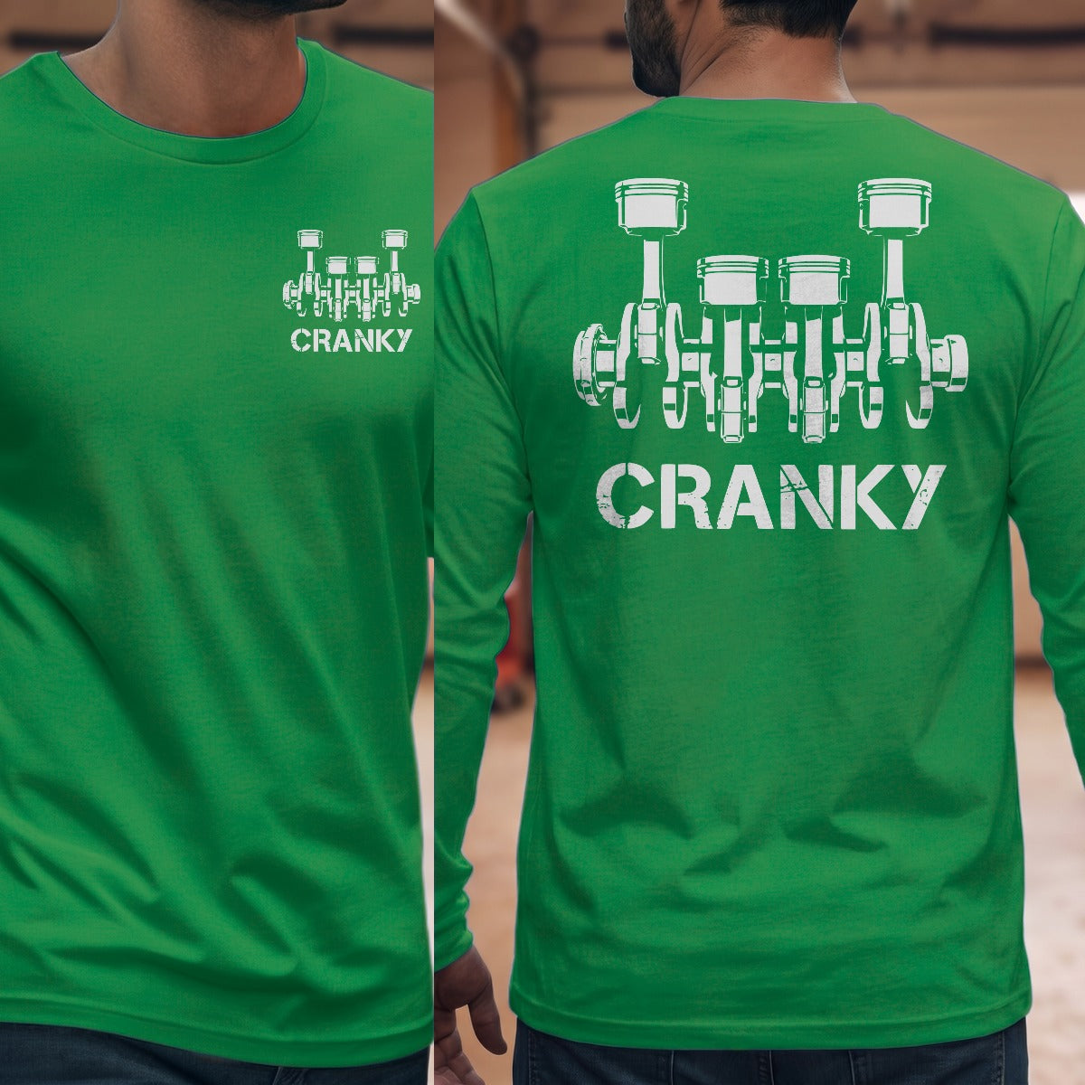 Irish Green | Front & Back