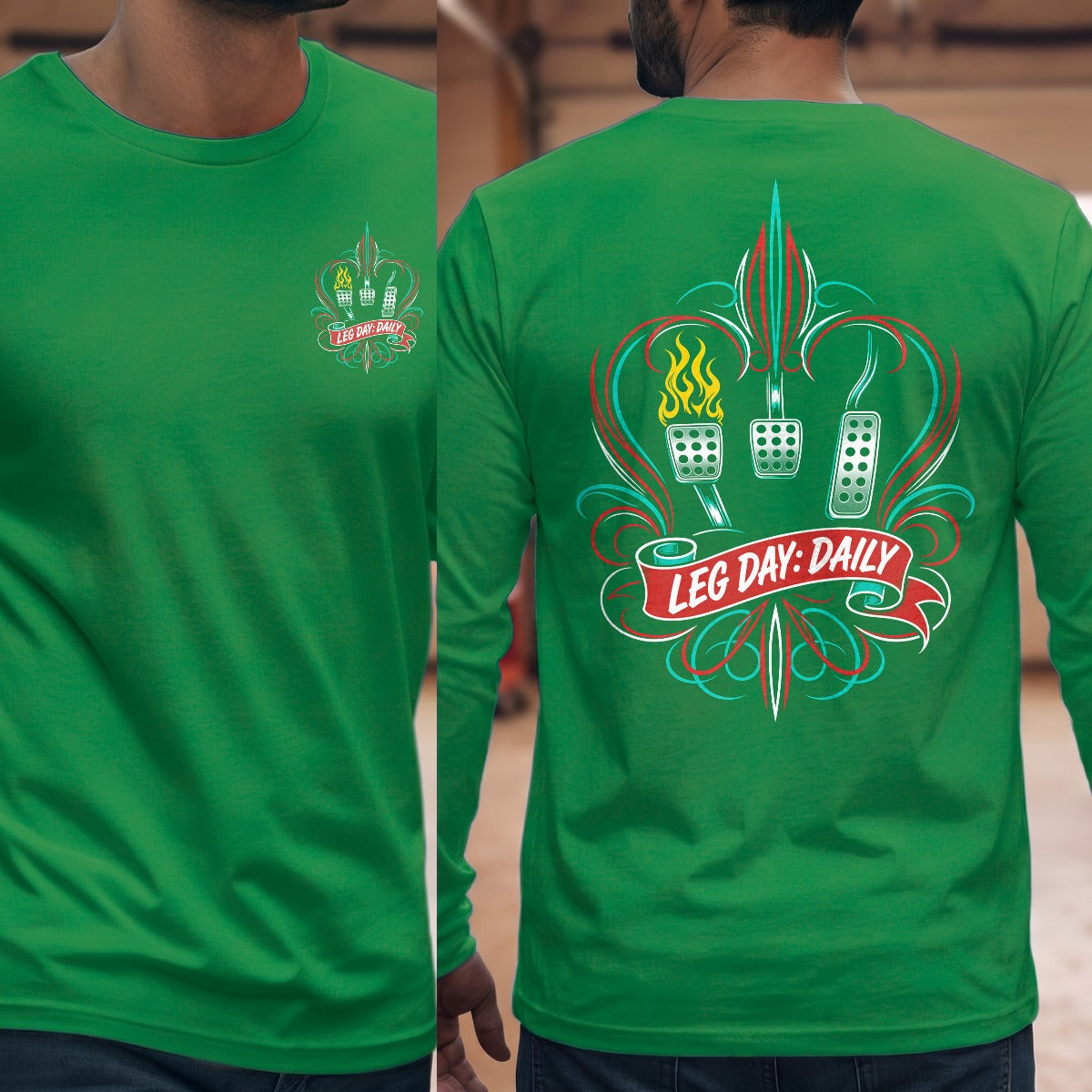 Irish Green | Front & Back