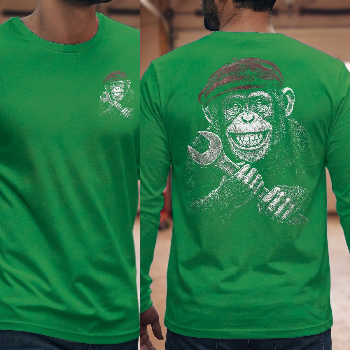 Irish Green | Front & Back