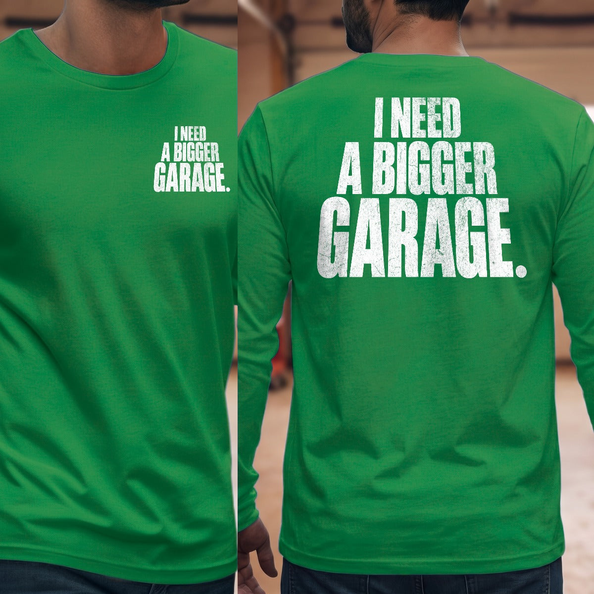 Irish Green | Front & Back