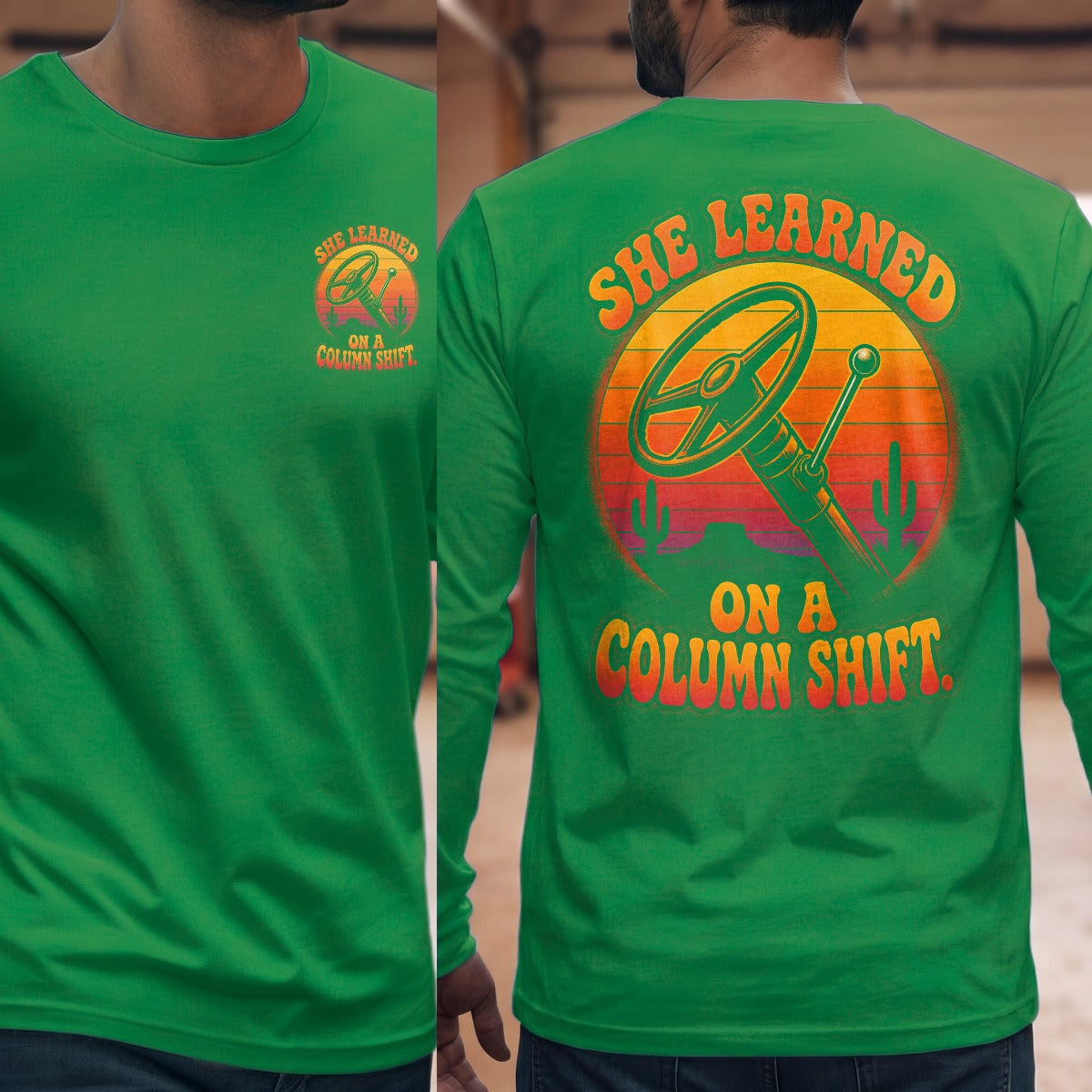 Irish Green | Front & Back