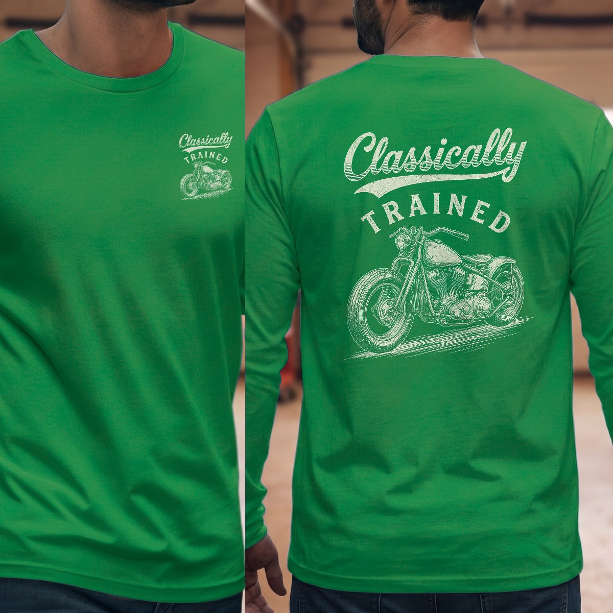 Irish Green | Front & Back