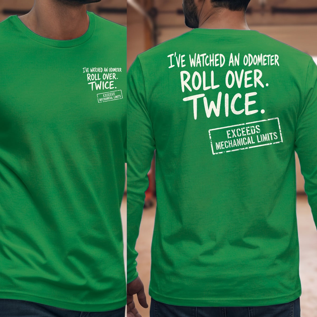 Irish Green | Front & Back