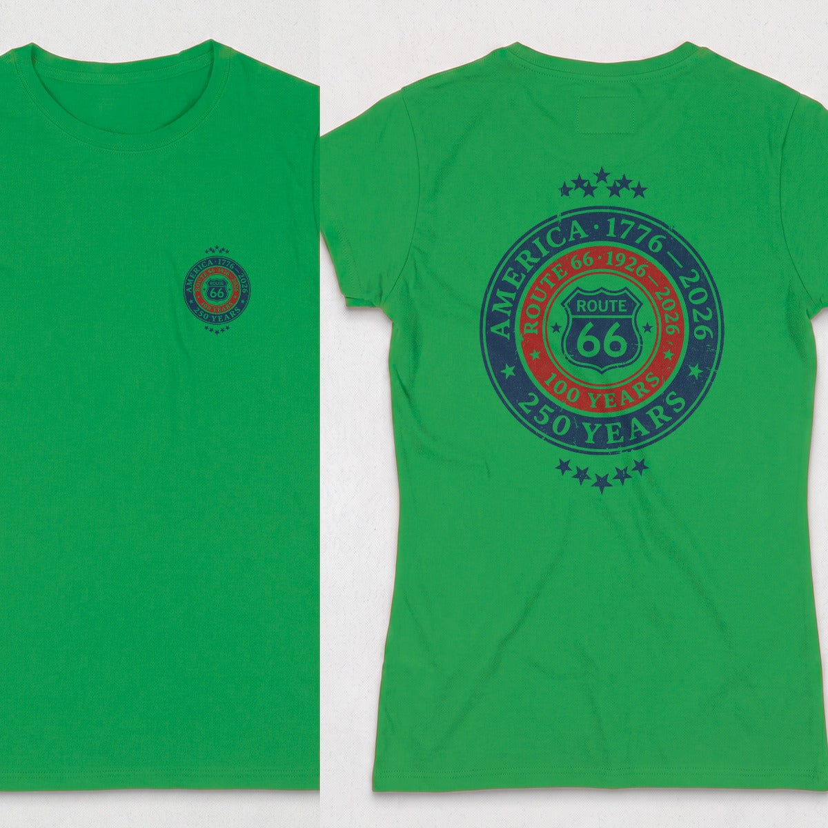 Irish Green | Front & Back