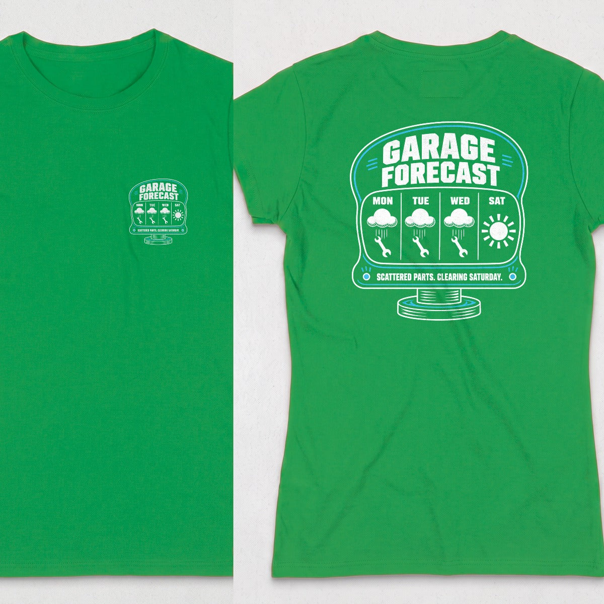Irish Green | Front & Back