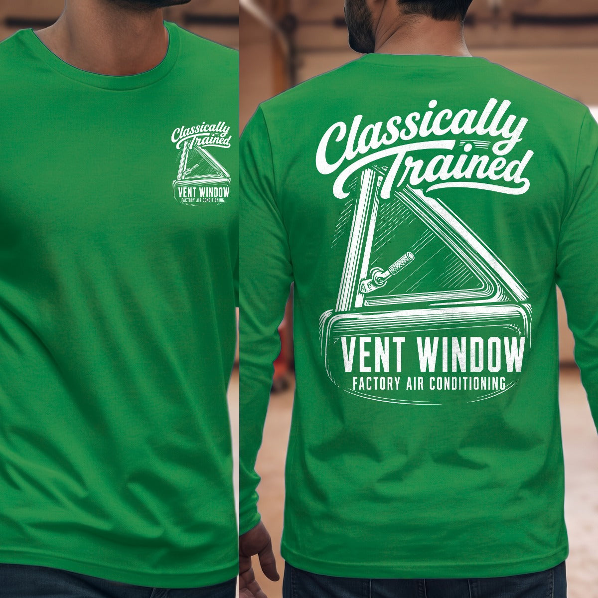 Irish Green | Front & Back