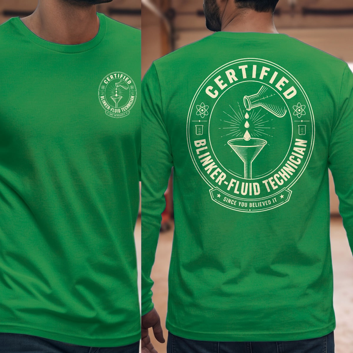 Irish Green | Front & Back