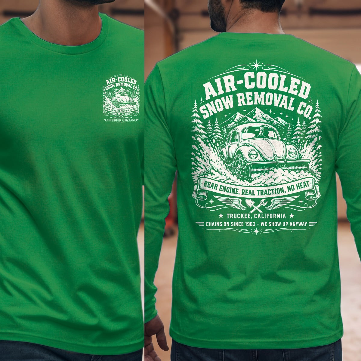 Irish Green | Front & Back
