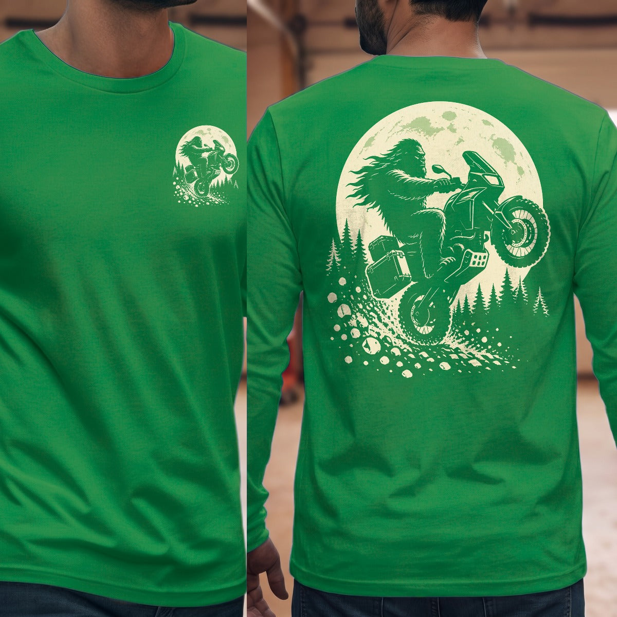Irish Green | Front & Back
