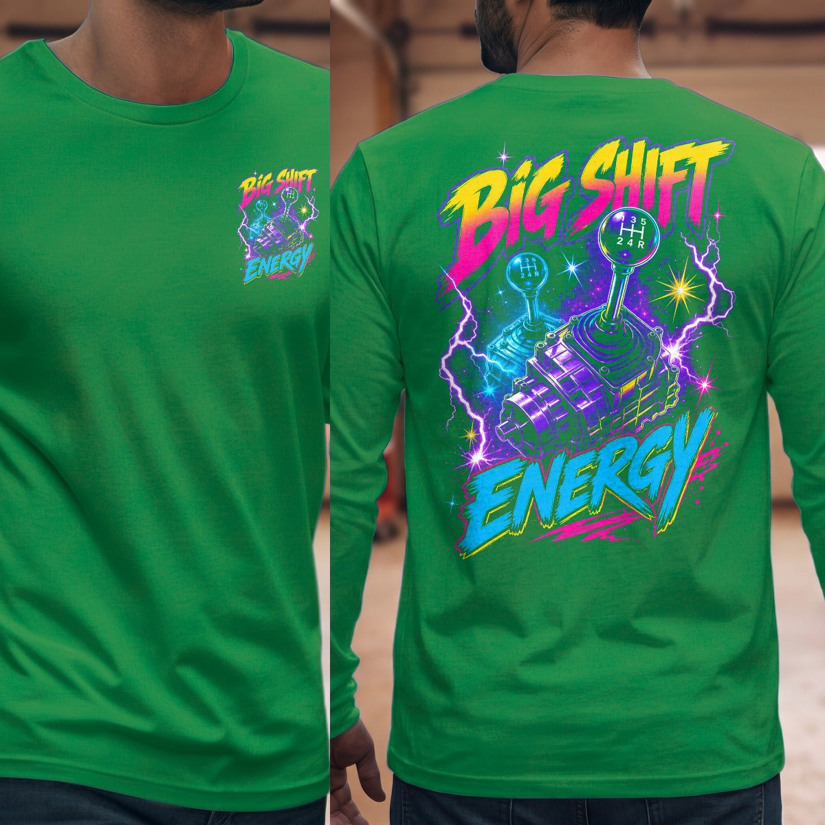 Irish Green | Front & Back