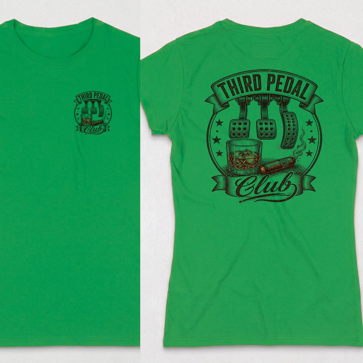Irish Green | Left Chest + Back