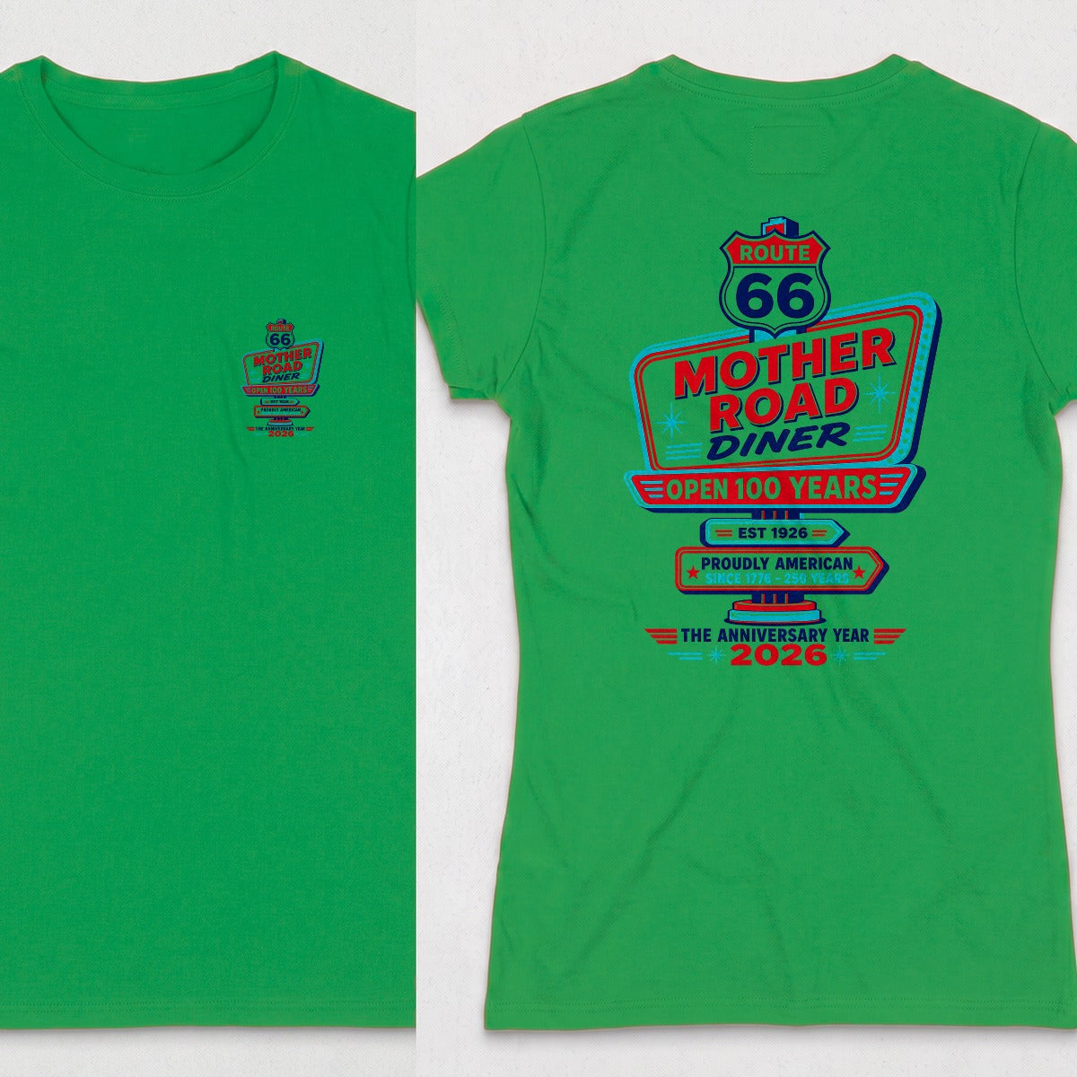Irish Green | Front & Back