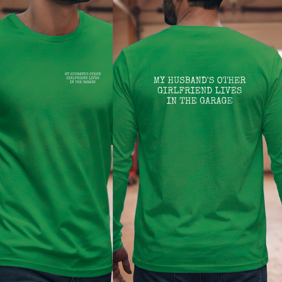 Irish Green | Left Chest + Back