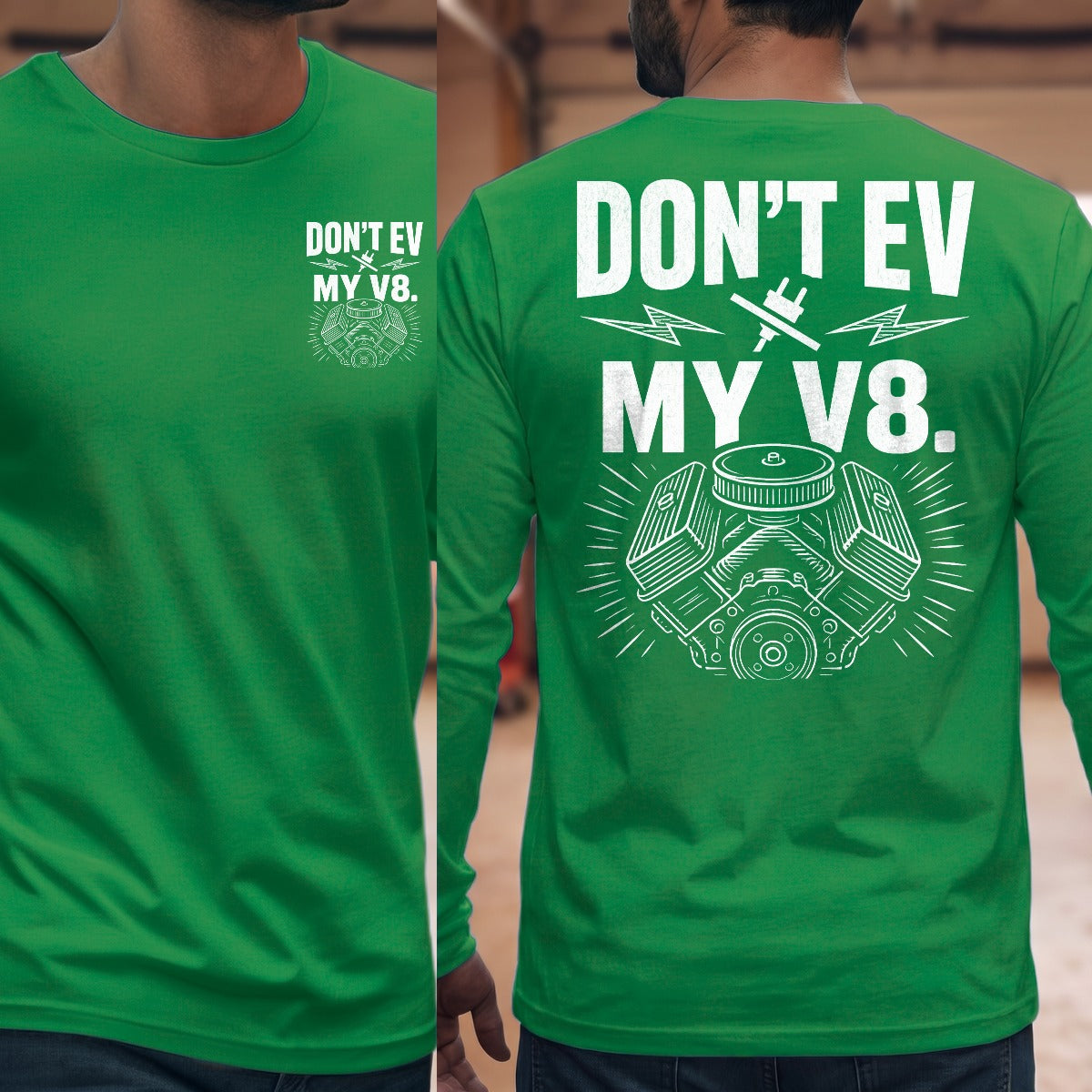 Irish Green | Front & Back