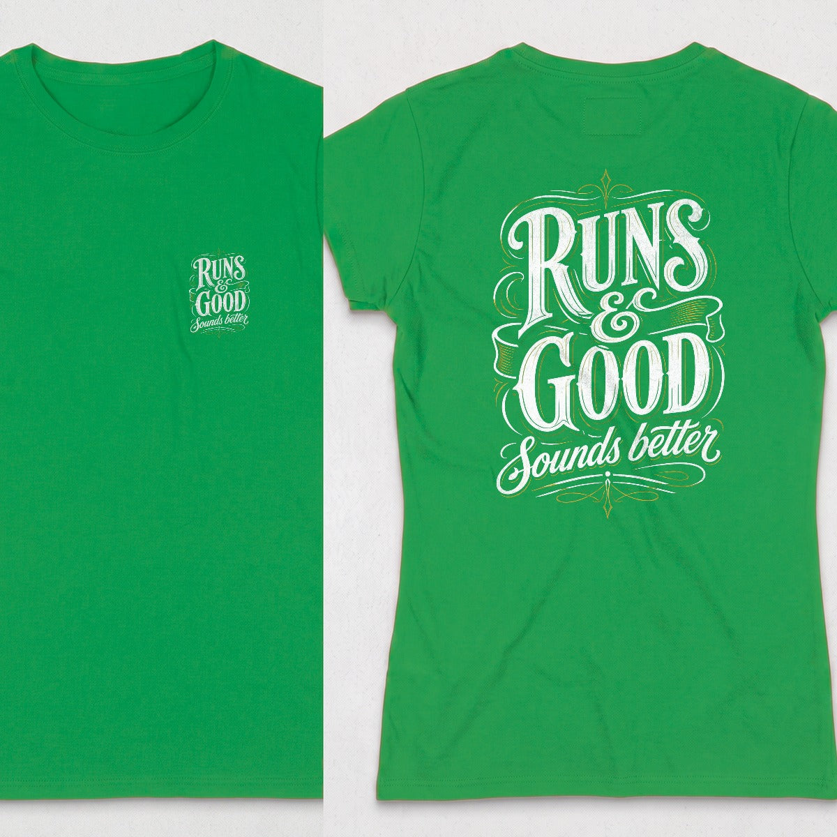 Irish Green | Front & Back