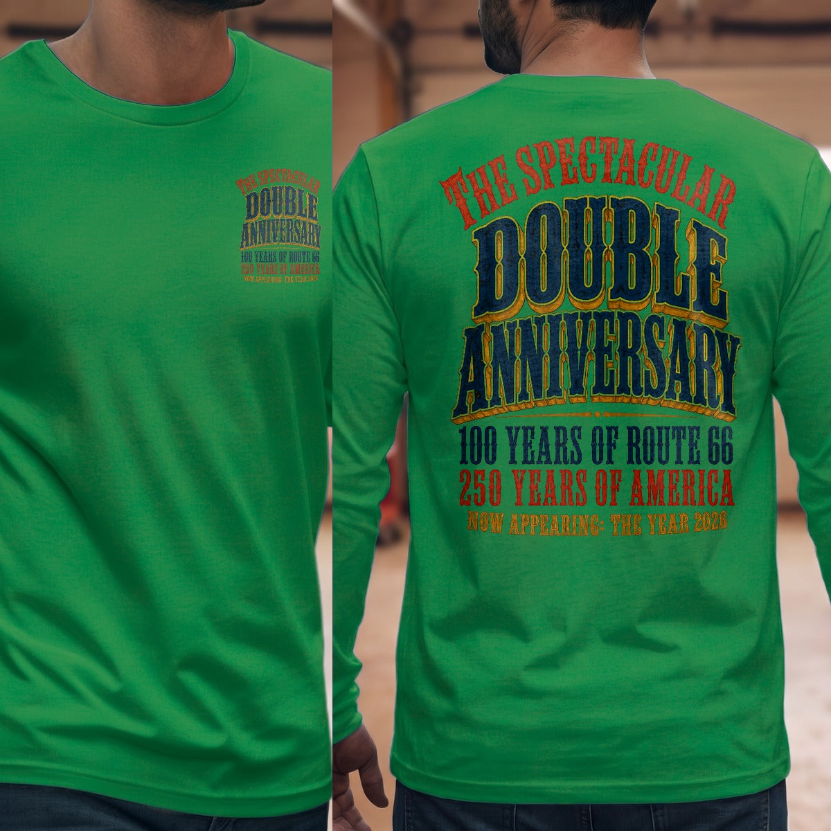 Irish Green | Front & Back