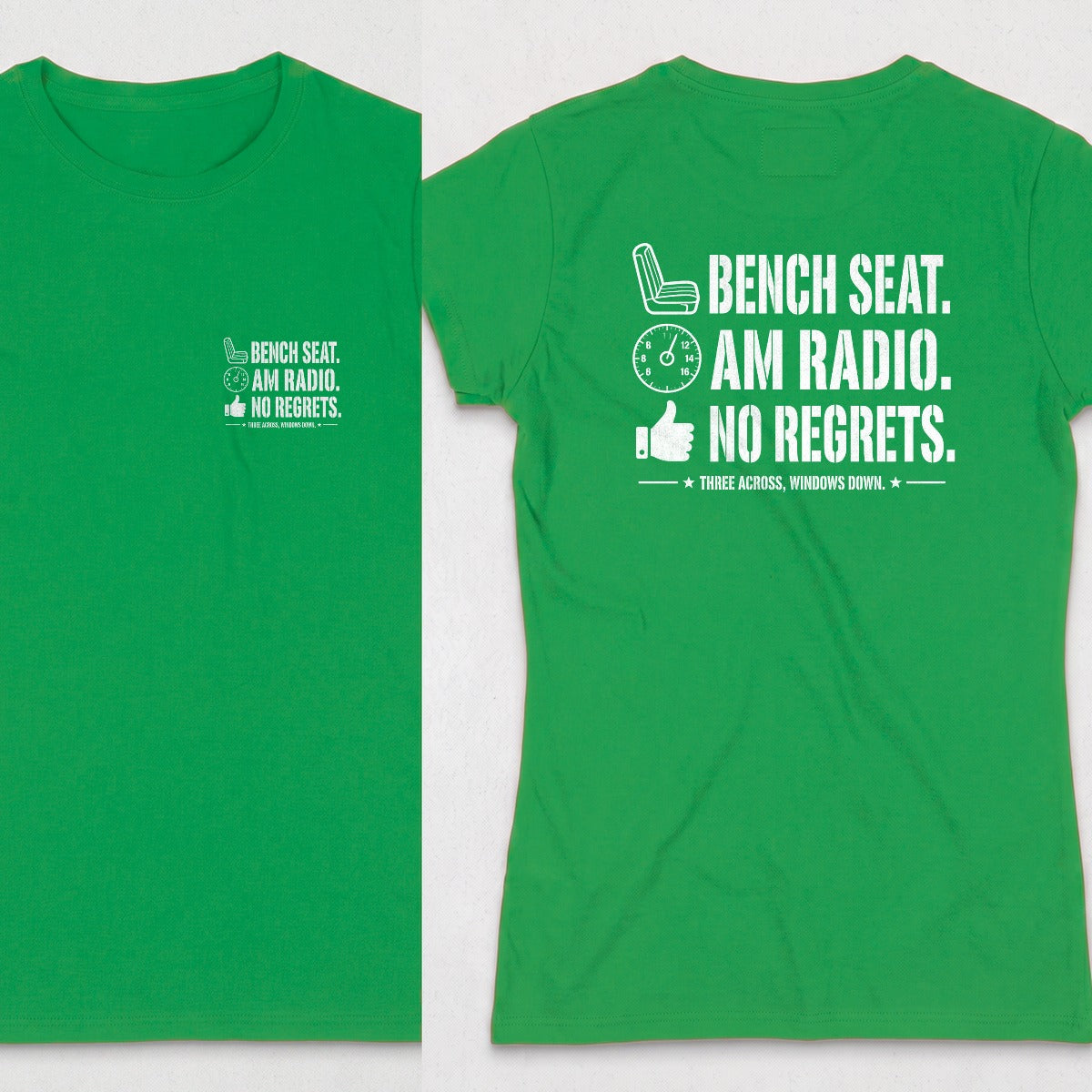 Irish Green | Front & Back